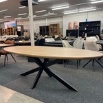 Eetkamertafel Mango New York 110cm, bruin